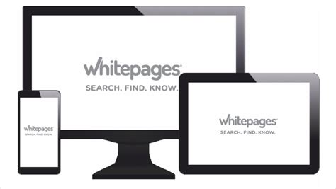 whitr pages|whitepages company products.